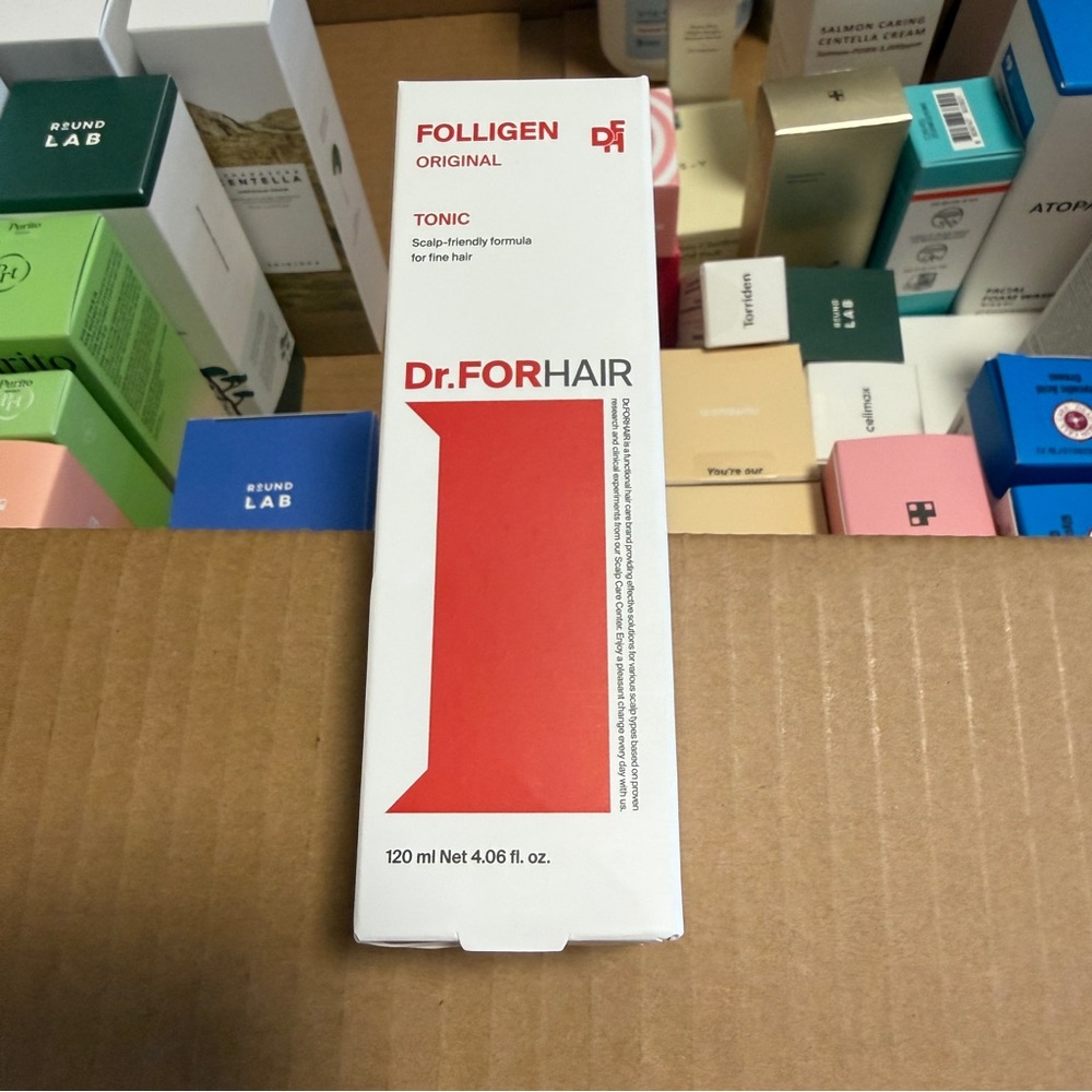 Dr.FORHAIR Folligen Tonic 120ml / 4.06 fl oz Scalp Friendly Formula Fine Hair